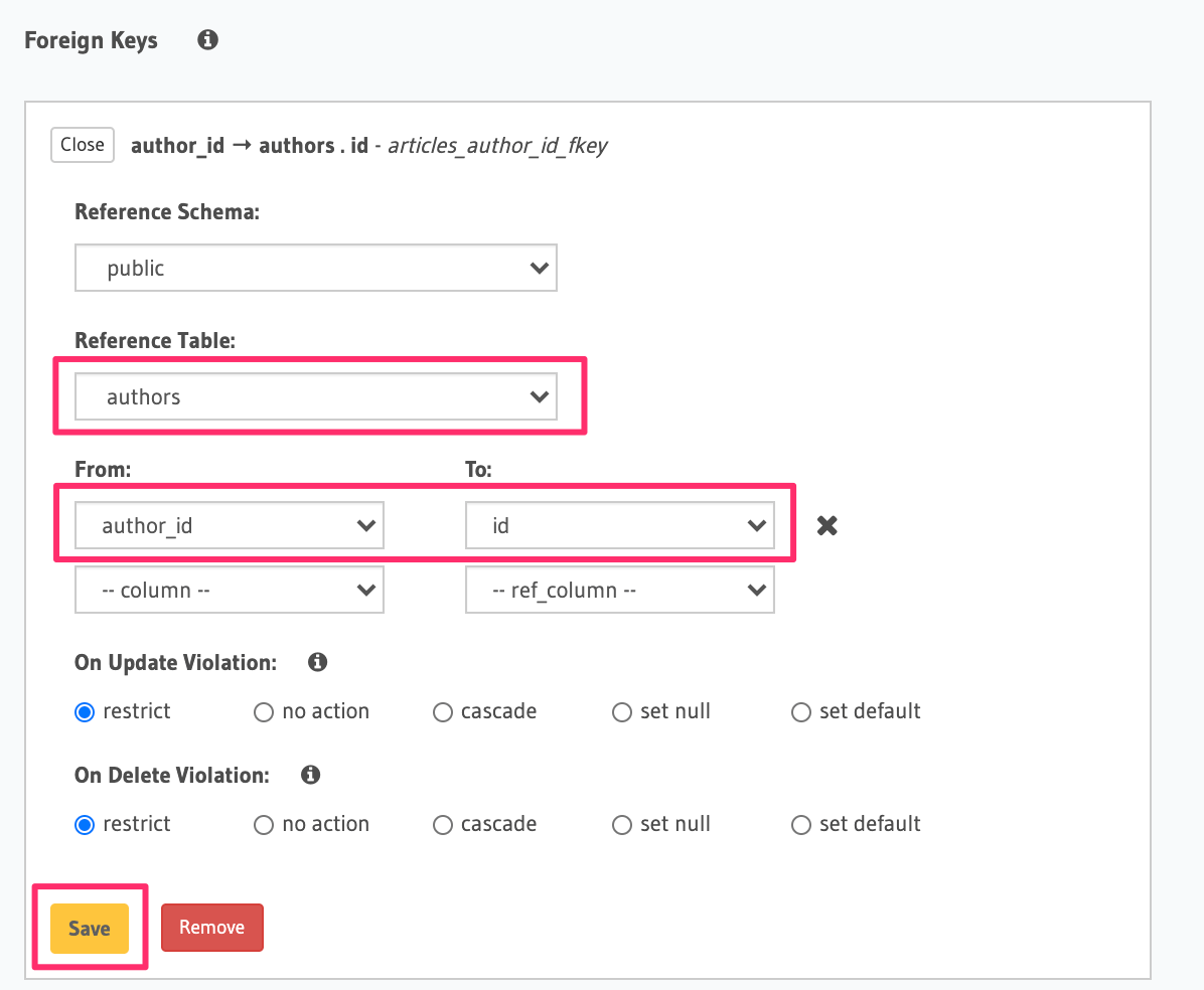 Add foreign-key constraint