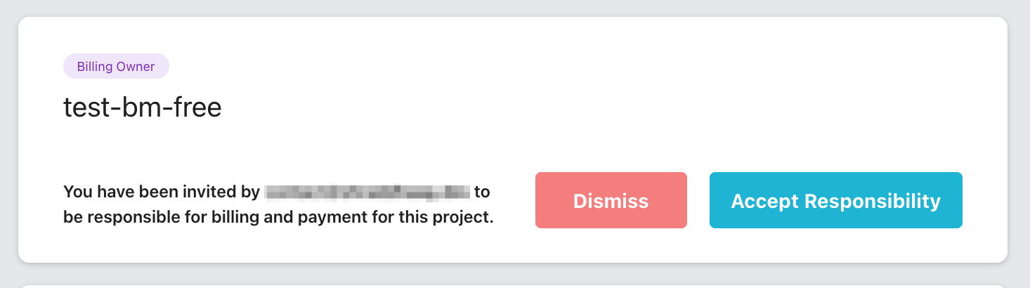 Projects invited to handle billing for